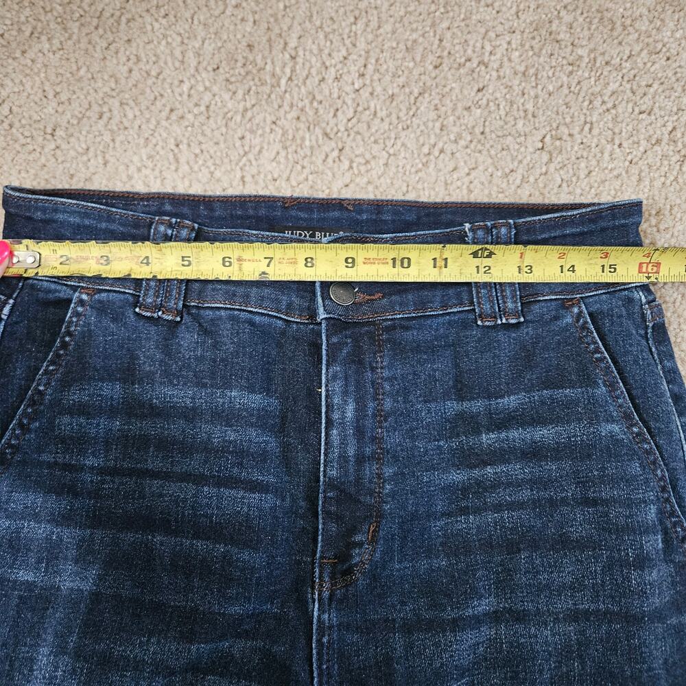 Judy Blue High Waist Trouser Wide Leg Denim Jeans 11 / 30 - Picture 6 of 9